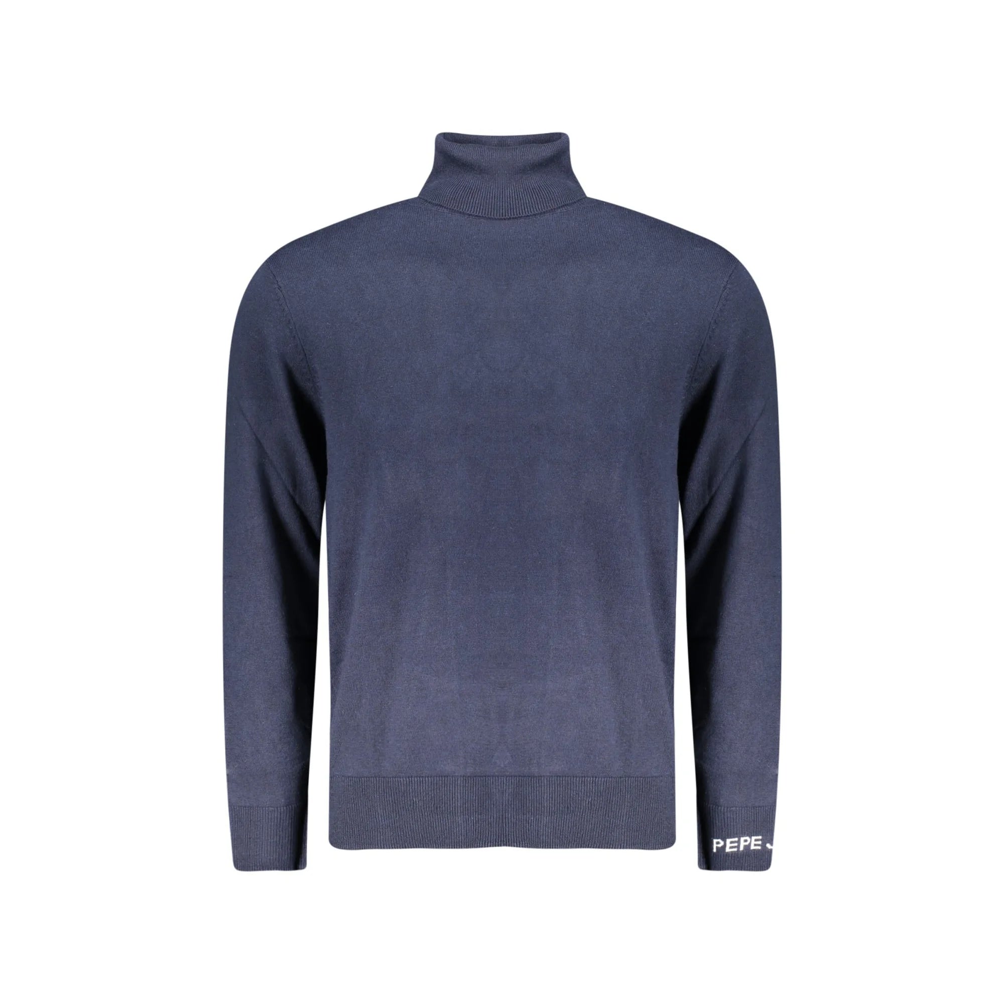 Pepe Jeans Maglia Uomo Blu Dolcevita Maniche Lunghe Logo Maglie - foto prodotto